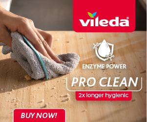 Pack de 2 Lavettes Microfibres Vileda Pro Clean – Nettoyage en Profondeur – Image 3